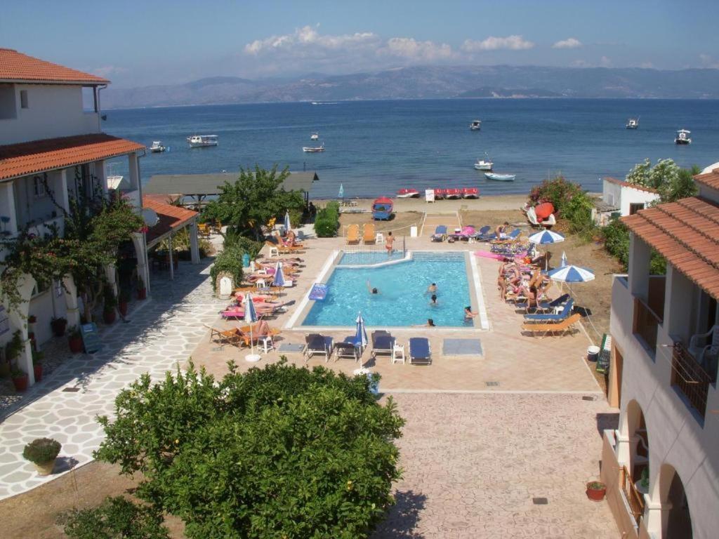 Sofia Beach Apartments Kávos Exterior foto